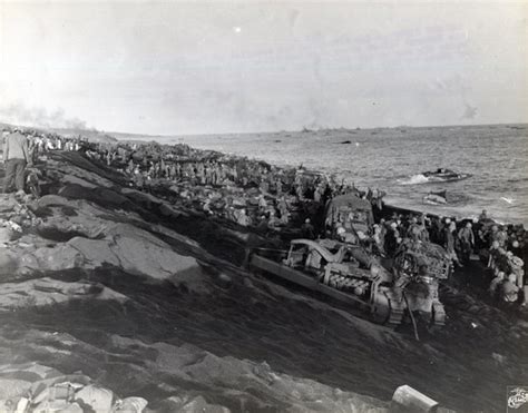 Marines on Beach, Iwo Jima, February 1945 | “THE SUN RISES--… | Flickr