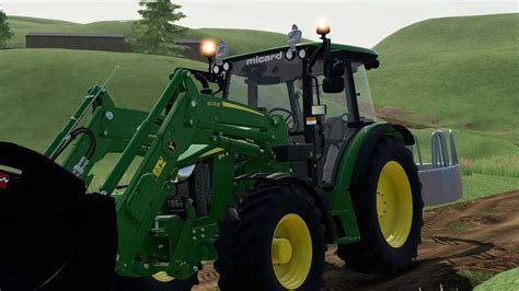 FS22 John Deere 5M Series Edited v1.0 - FS 22 Tractors Mod Download