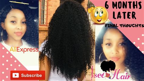 The BEST Kinky Curly Mongolian Hair on AliExpress |Isee Hair |6 months update |South African ...