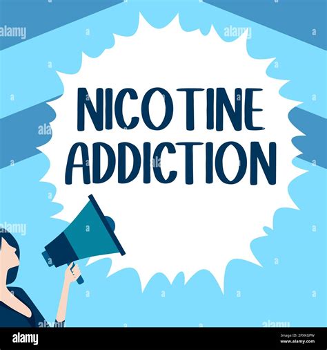 Conceptual caption Nicotine Addiction, Concept meaning condition of ...