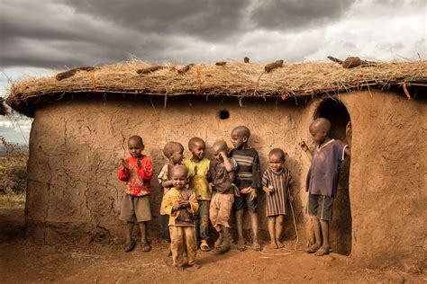 Masai Kids, Kenya | Kenya africa, African hut, Kenya