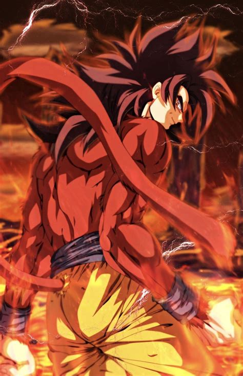 Goku SSJ4 Wallpapers - Top Free Goku SSJ4 Backgrounds - WallpaperAccess