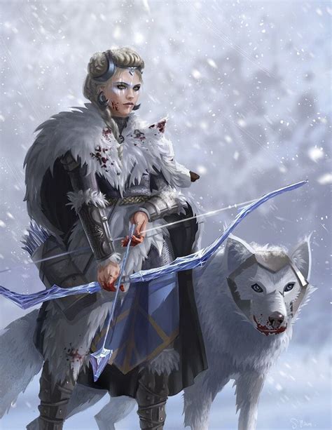 ArtStation - Skadi, Sandrine Malus | Norse goddess, Character ...