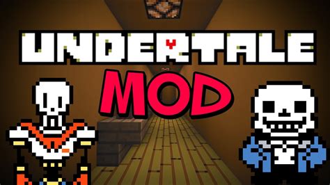 UNDERTALE MOD - Minecraft Mod Showcase - YouTube