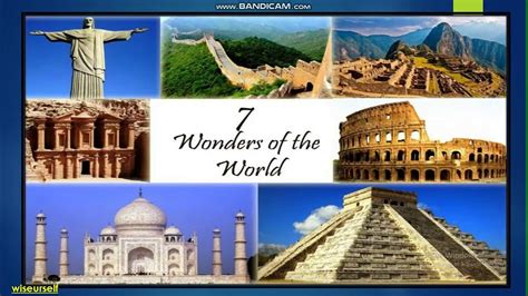 Illustrated Seven Wonder of the Modern World - YouTube