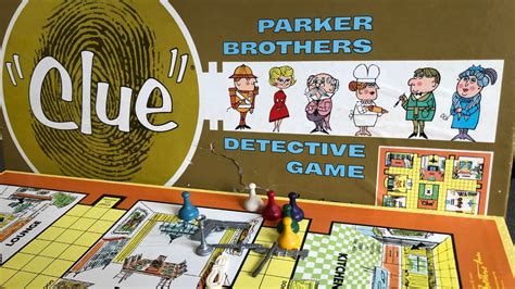 CLUE, The Epic Classic Who/What/Where Detective Board Game – Conundrum ...