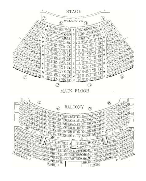 Athenaeum Theatre Main Stage Seating Chart - Theatre In Chicago