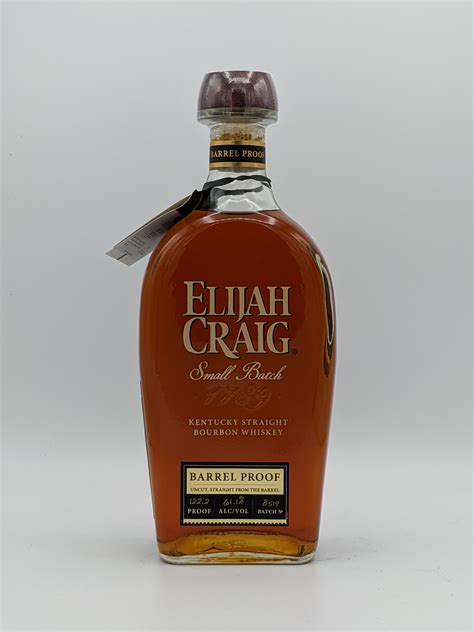 Elijah Craig Bourbon Barrel Proof (Lot B519) - Free Range Wine & Spirits