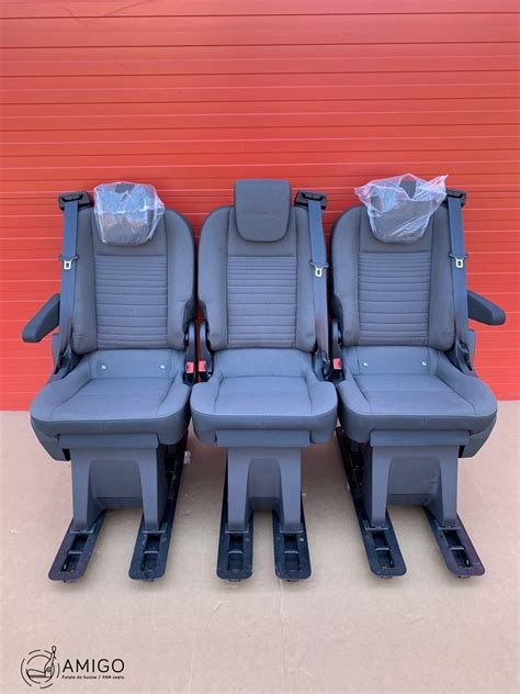 Seat Ford Transit Custom Tourneo bench rear folding seats 3x single seat | Rear seat \ triple ...