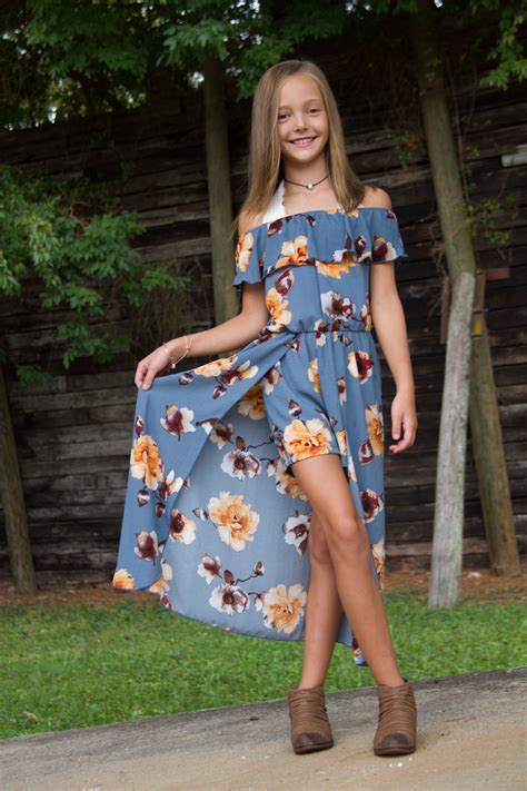 Tween Girl Floral Dresses