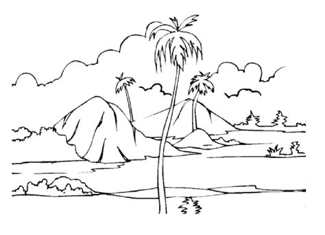 Landscape #165872 (Nature) – Free Printable Coloring Pages