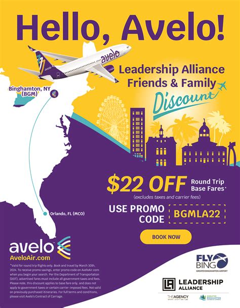 Greater Binghamton Airport celebrates one-year anniversary with Avelo Air flights to Florida : NYREJ