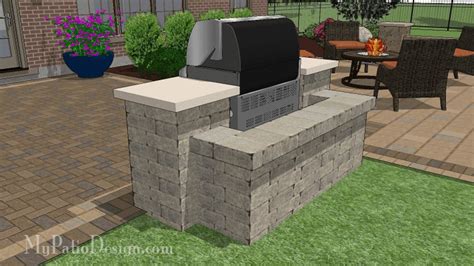 DIY Outdoor Grill Station Plan for 36 Grills - Etsy