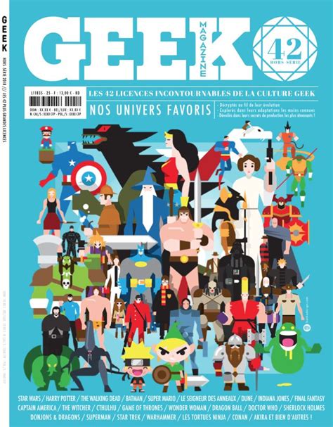 42 licences incontournables de la Culture Geek - Ulule