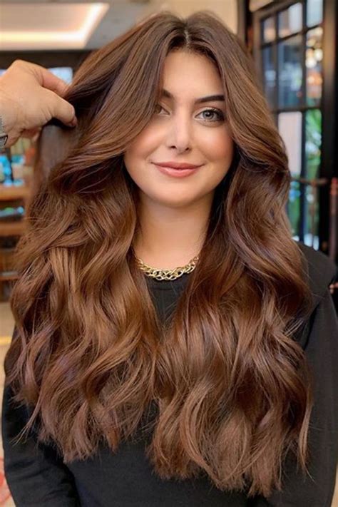 40+ Best Chocolate Brown Hair Color Ideas for 2023 | Light brown hair, Hair color caramel, Brown ...