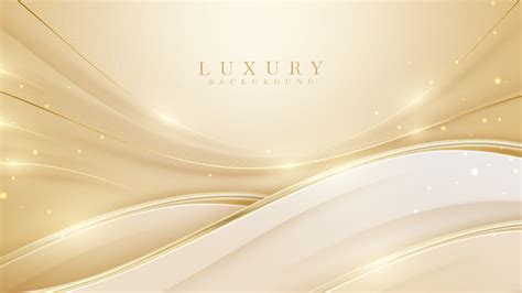 Luxury abstract gold background with glitter light effect decoration ...