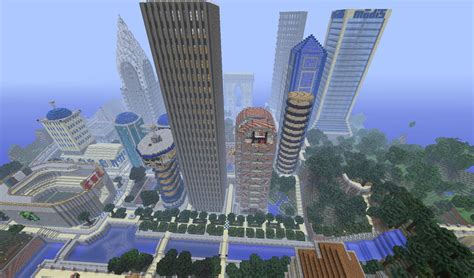 Hakata's Modern City **FINALLY DOWNLOADABLE!!! - Creative Mode - Minecraft: Java Edition ...