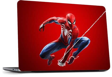 Spiderman Laptop Skin Vinyl Decal Spider-Man Sticker Dell xps | Etsy