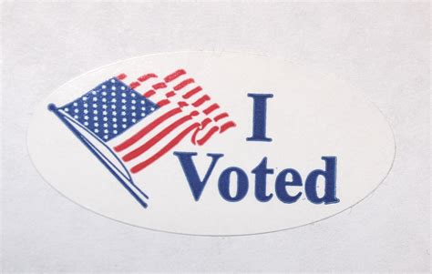 A Brief History of the "I Voted" Sticker