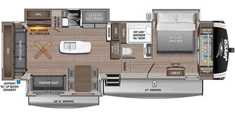 2023 Jayco Eagle (Fifth Wheel) Floorplans | Town and Country RV