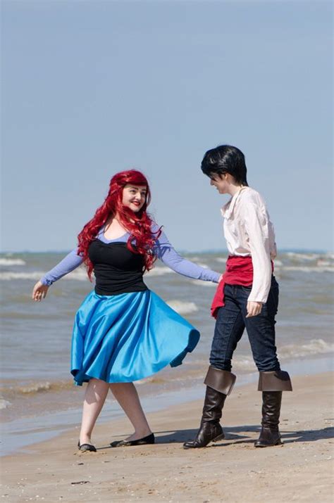 Prince Eric & Ariel from The Little Mermaid Cosplay | Little mermaid ...