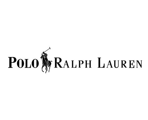 Polo Ralph Lauren Brand Logo With Name Black Symbol Clothes Design Icon Abstract Vector ...