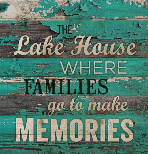 The Lake House | Wall Decor | Cabin Decor | Solagohome | Lake house ...