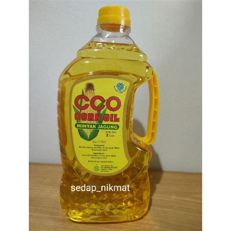 Jual minyak jagung CCO 2L / minyak goreng/ corn oil/ minyak sayur ...