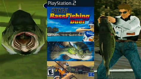 Sega Bass Fishing Duel (PS2) | Top Anglers Series Tournament | 1st Stage | Day1 | Lake Gator ...