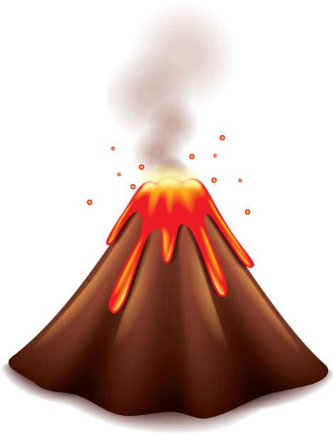 Volcano Clip Art, Vector Images & Illustrations - iStock