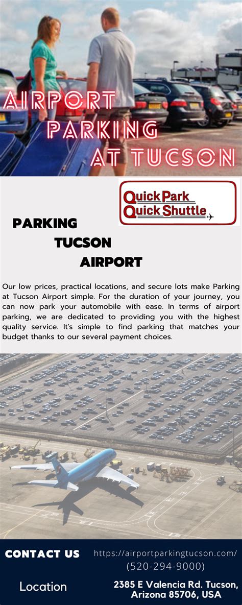 Tucson International Airport’s Parking Tucson Airport is affordable and practical. - Airport ...