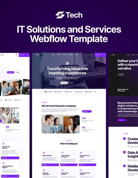 Tech 128 - IT company HTML5 Responsive Website Template