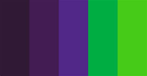 Fresh Brinjal Color Scheme » Green » SchemeColor.com