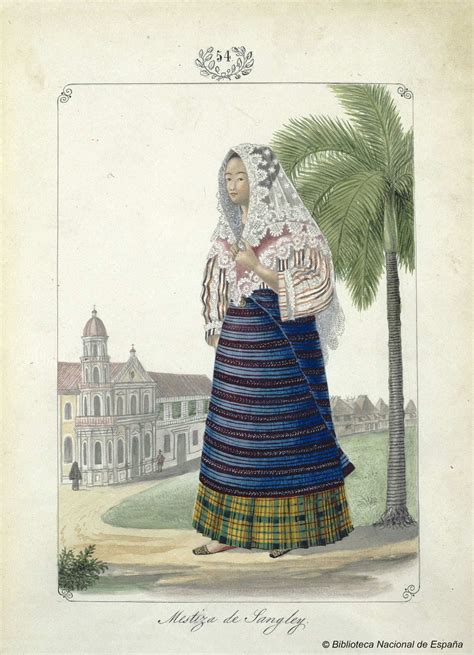 Biblioteca Digital Hispánica | Mestiza de sangley, Filipinas, Mestizo