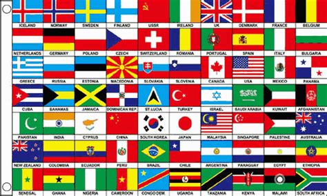 70 Nations Flag (Medium) - MrFlag