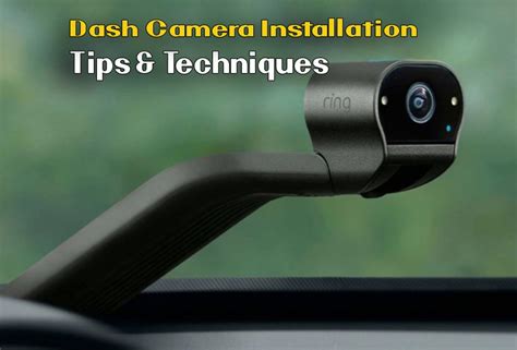 Dash Camera Installation: Tips and Tricks for a Professional-Looking ...