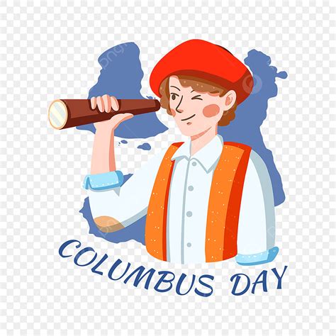 Columbus Day PNG Transparent, Cartoon Columbus Day Map, Cartoon, Columbus Day, Map PNG Image For ...