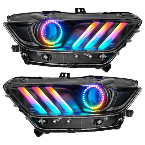 Oracle LED Projector Headlights Ford Mustang V6/GT (15-17) GT350 GT500 ...