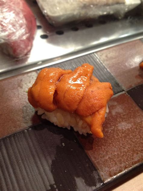 Sea urchin eggs # sushi