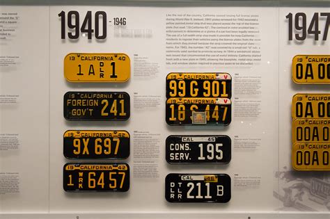 California License Plates 1940-1946 | Like the rest of the c… | Flickr