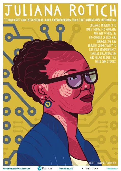 Downloadable STEM Role Models Posters Celebrate Women Innovators As Illustrated By Women Artists ...