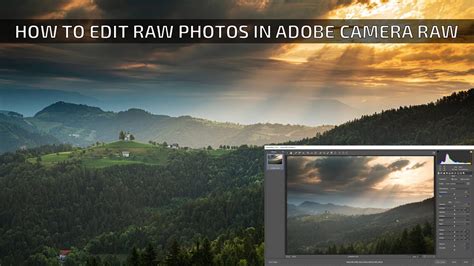 Adobe Camera RAW editing tutorial - The Best RAW image editing software - YouTube