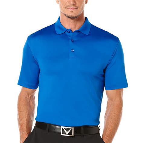 Callaway Men's Performance Solid Polo - Discount Men's Golf Polos and Shirts - Hurricane Golf