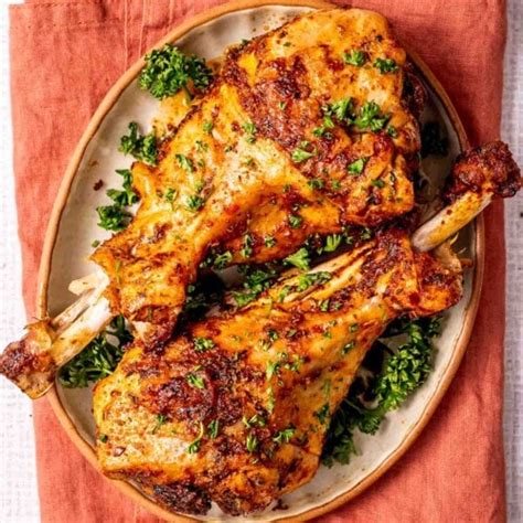 Baked Turkey Drumsticks Recipe {Juicy & Tender} - The Big Man's World