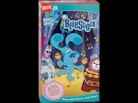 Opening to Blue's Clues: Bluestock 2004 VHS - YouTube