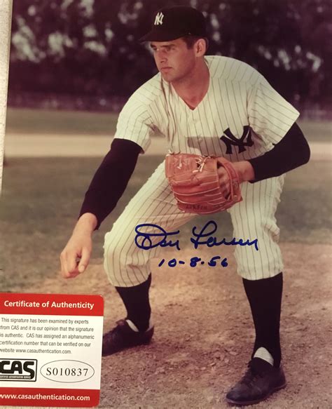 Lot Detail - DON LARSEN "N.Y. YANKEES" SIGNED PHOTO w/COA