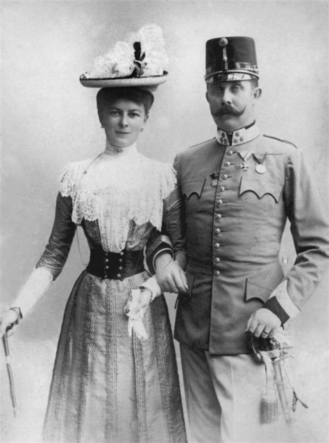 Archduke Franz Ferdinand with his wife Sophie Chotek | Eerste ...