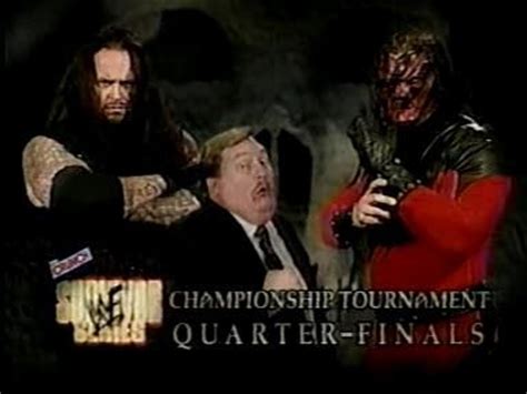 Quarter Finals, Undertaker vs Kane, From "WWF Survivor Series" in ...