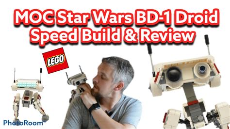 LEGO MOC Star Wars BD-1 Droid Speed Build & Review - YouTube