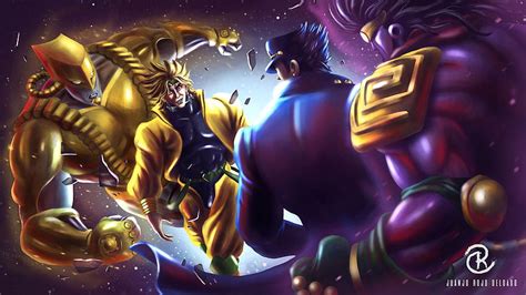 ArtStation, jotaro vs dio HD wallpaper | Pxfuel